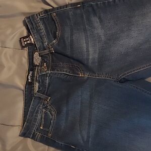 Buffalo David Bitton Dark Blue Skinny Jeans